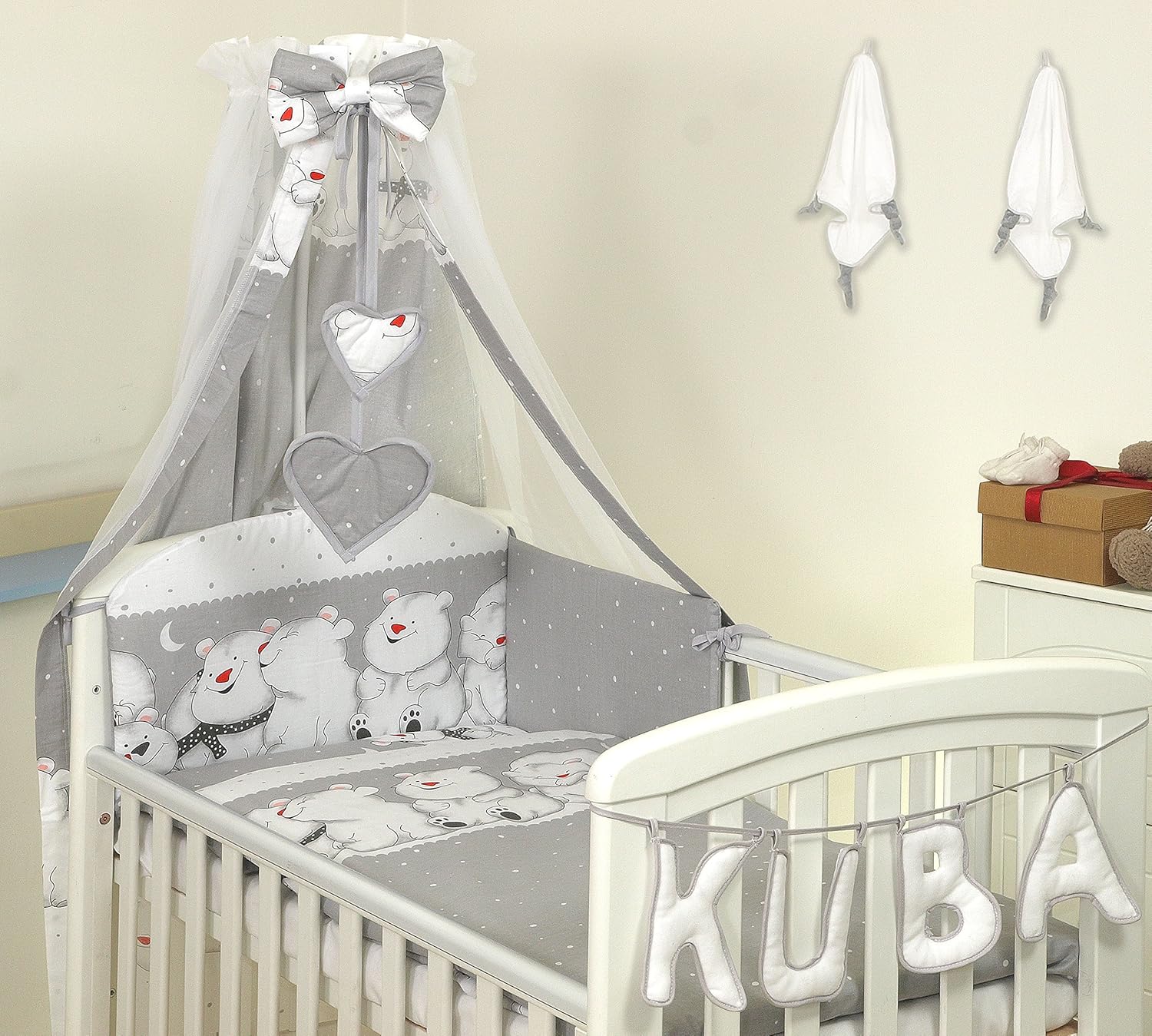 cot bedding sets with canopy