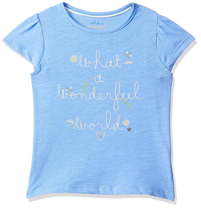 Baby Girls Animal Print Regular Fit T-Shirt