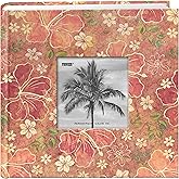 Pioneer Photo Albums DA-200TRP Troopical Photo Album, Tropical Hibiscus 4 x 6 Inch