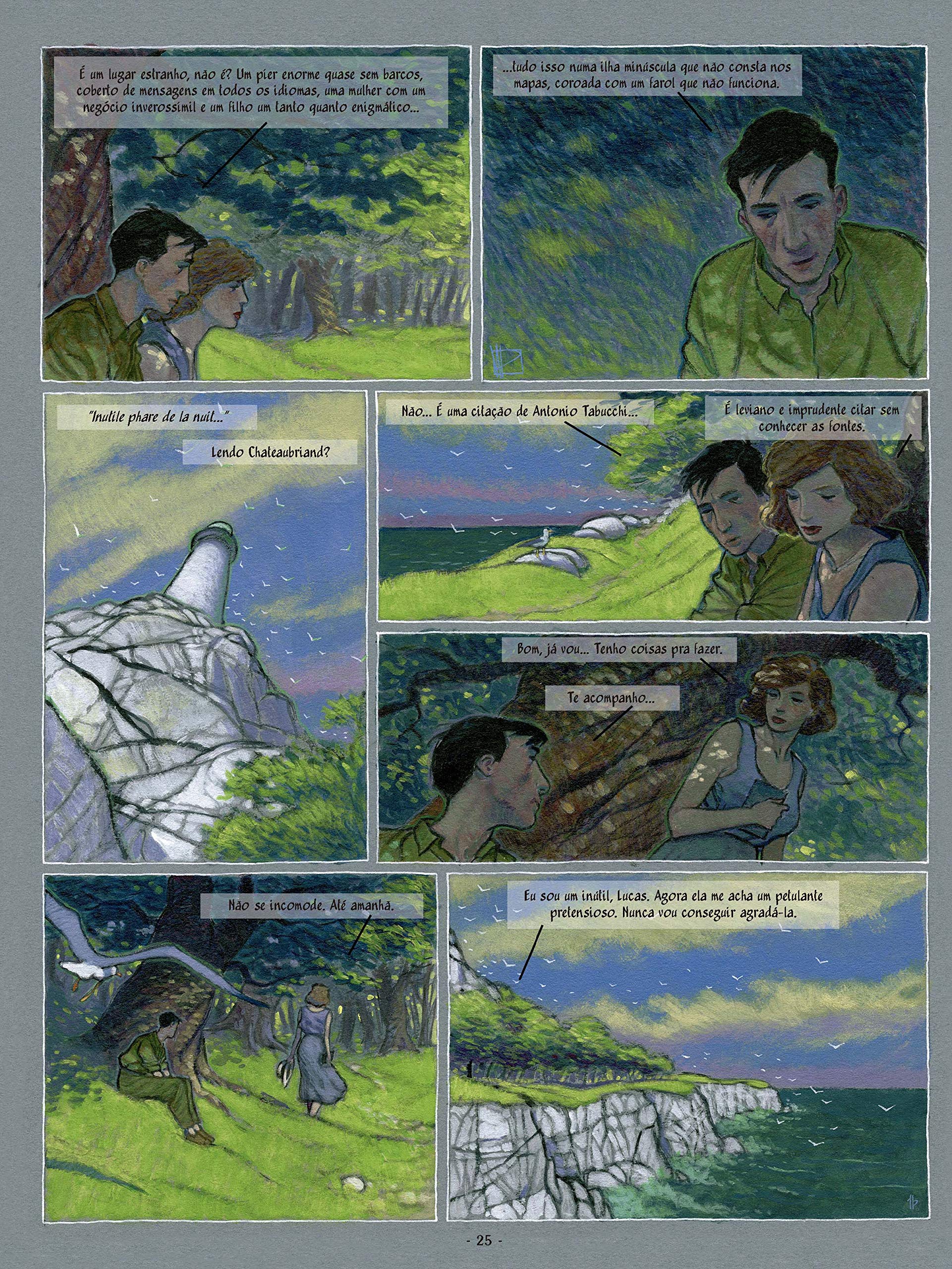 Livro 'Traço de Giz' por Miguelanxo Prado