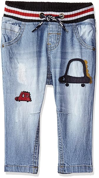 Baby Boys Straight Regular Fit Jeans