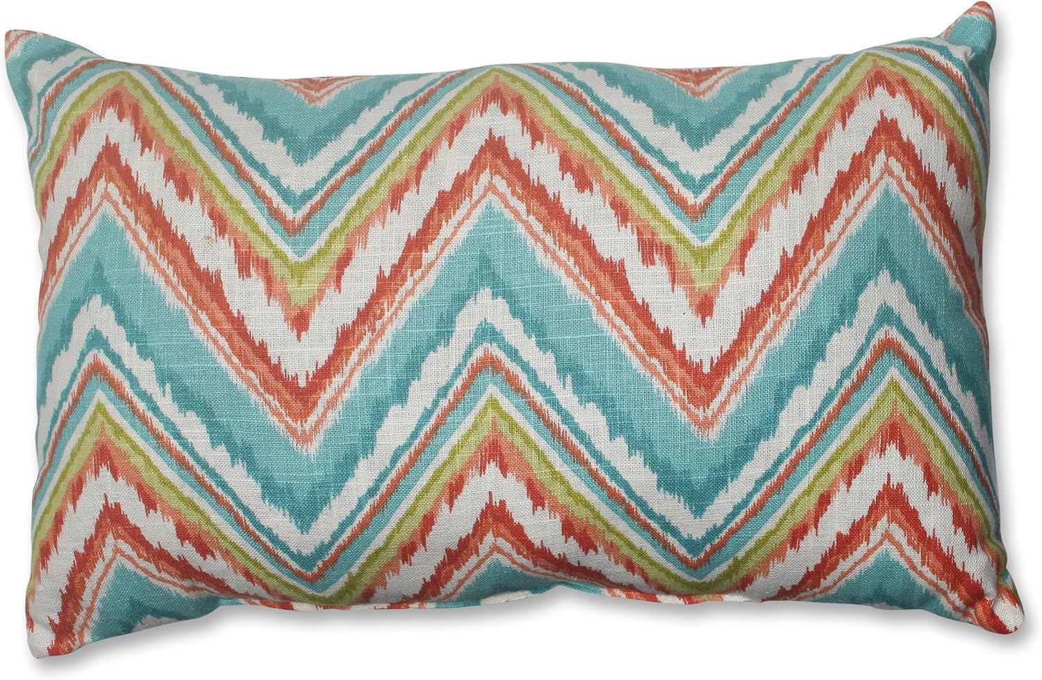 Pillow Perfect Rectangular Throw Pillow, Chevron Cherade