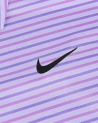 Nike Men's Dri-FIT Tour Golf Polo Lilac | Black