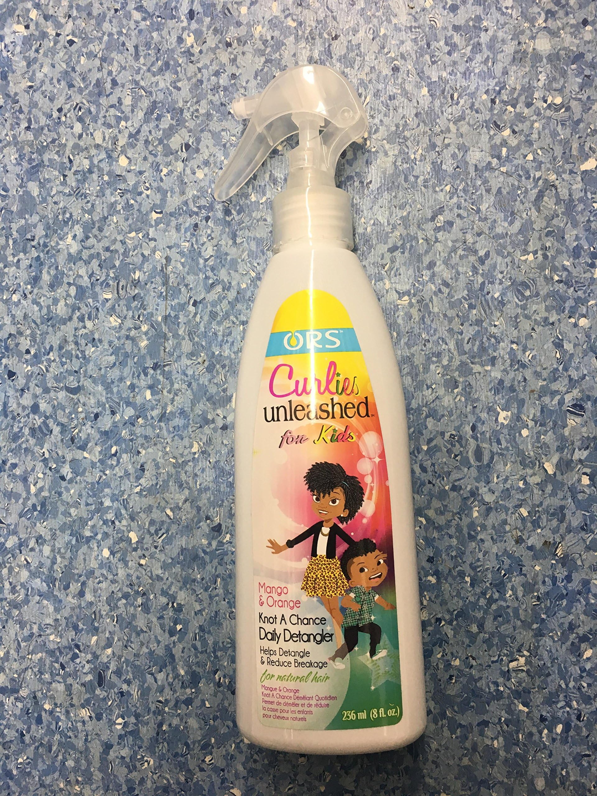 ORS Curlies Unleashed for Kids Mango & Orange Knot A chance Daily Detangler 8fl. Oz