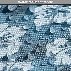 Lunarable Hawaiian Fabric by The Yard, Hawaiian