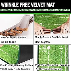 Putting Green,Putting Matt for Indoors,Premium