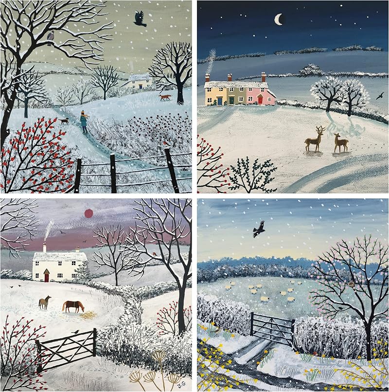 Absolutely Yours Charity Christmas Cards Pack of 24 - Winter Wonderland