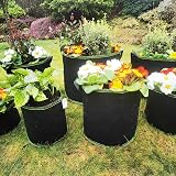 Growerz 20L Fabric Grow Pot - Durable Non-Woven PET Plant Container view 5