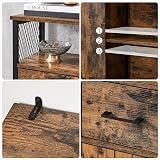 VASAGLE Storage Cabinet Multipurpose Sideboard with Drawer Adjustable Shelf view 8
