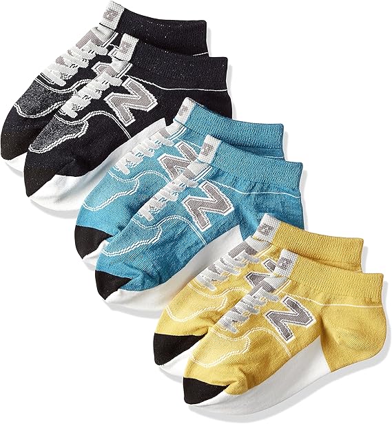 Amazon Co Jp ニューバランス New Balance ニューバランス キッズ ソックス 3pパック Jasl7771 3pソックスボーイズシューズ Jasl7771 Ayl アトミックイエロー Osz シューズ バッグ