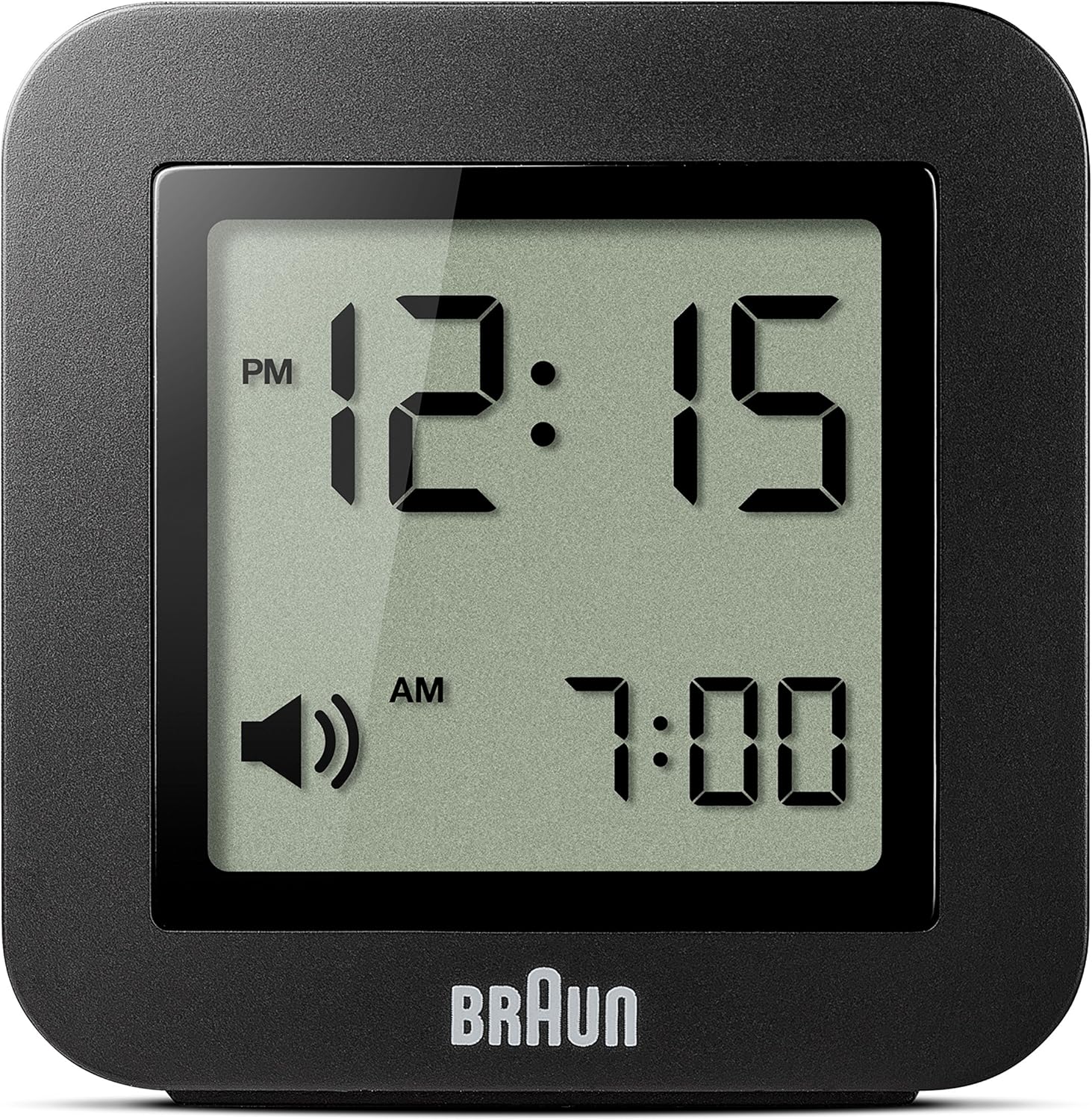 Braun Alarm Clock, Plastic, Black Amazon.co.uk Watches