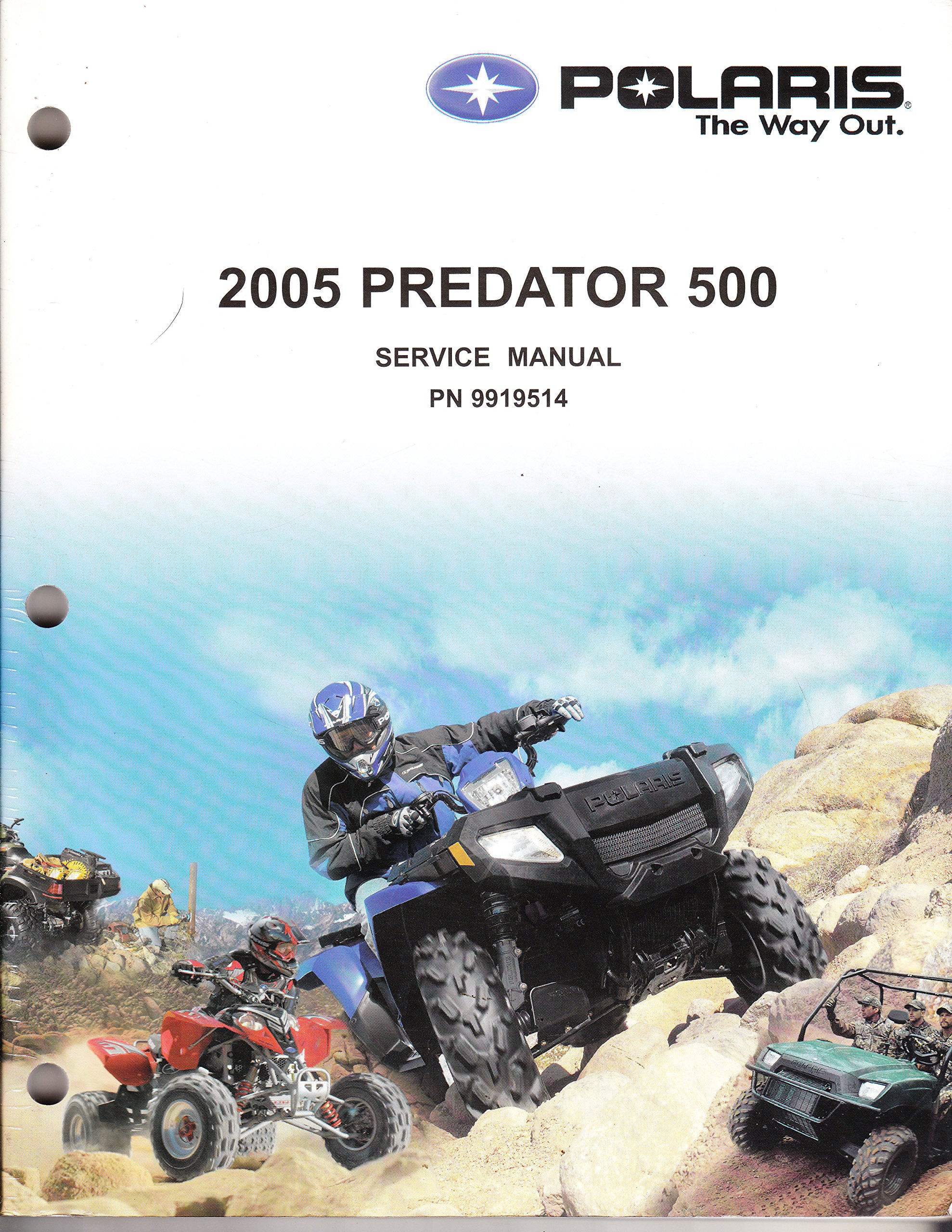 Polaris ATV 2005 Predator 500 Service Repair Manual PN #9919514 Paperback –  2005