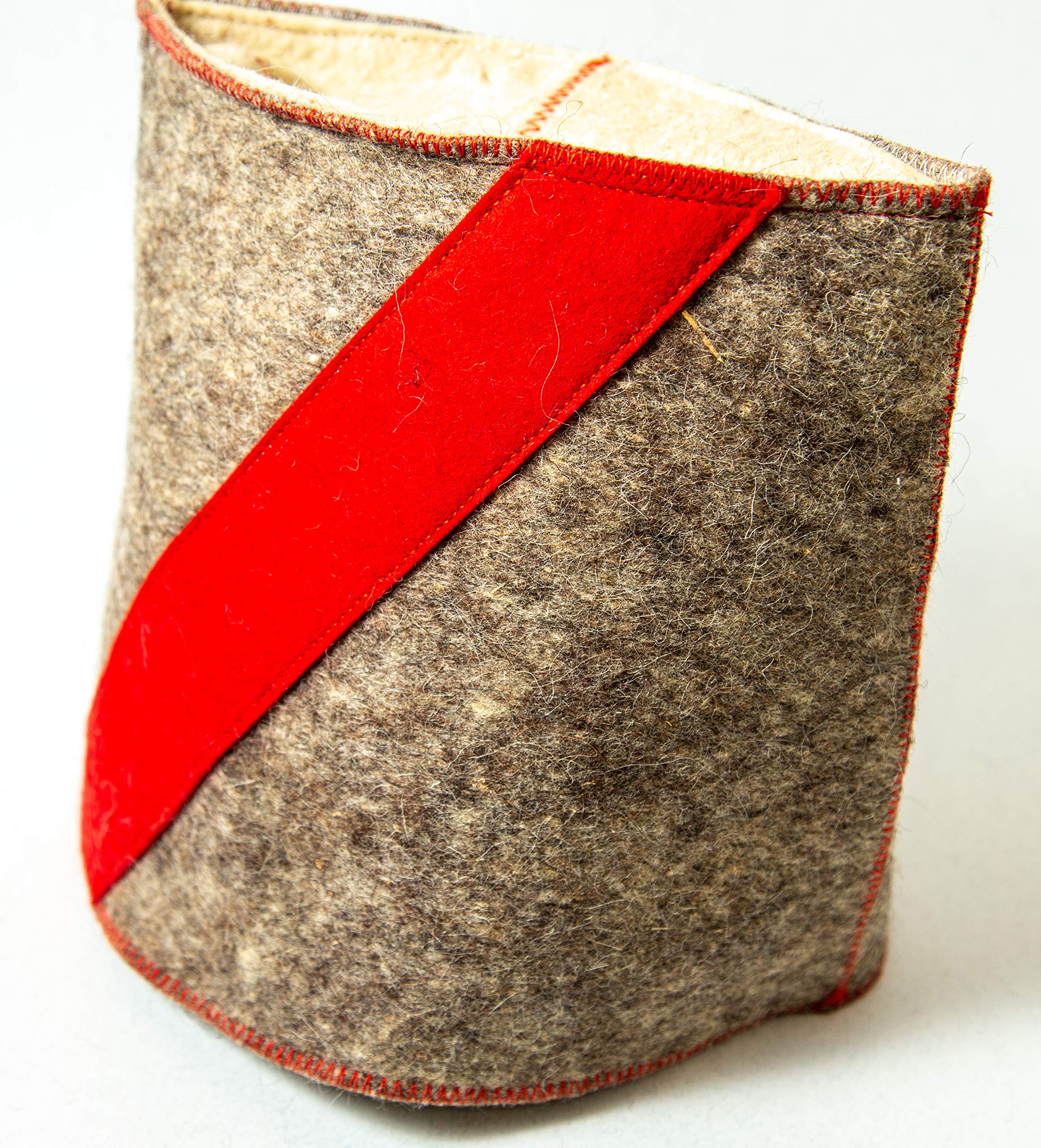 Rushnichok Sauna hat Russian banya Sauna hat for Men Sauna hat Wool