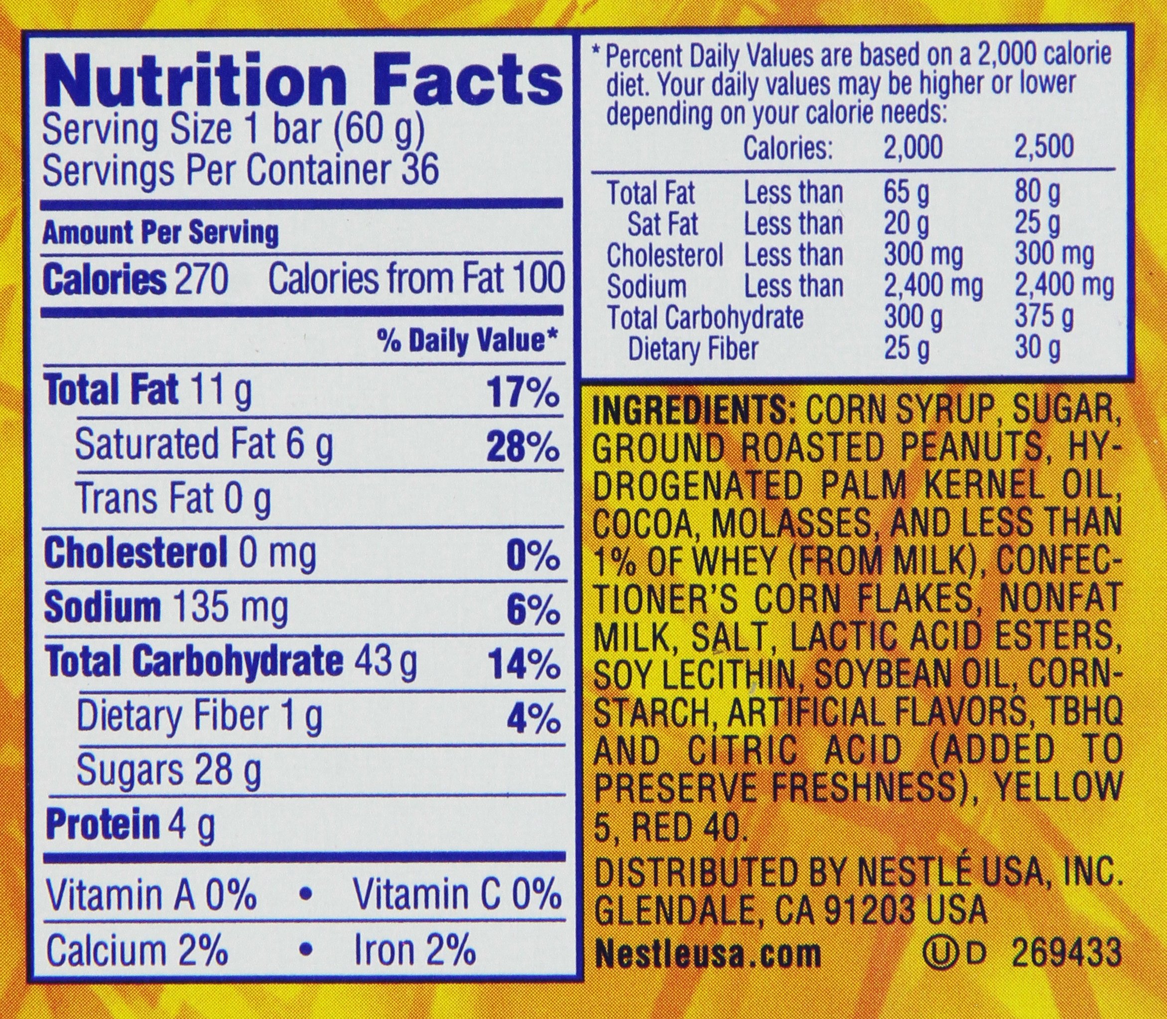 Butterfinger Single, Candy Bars (Pack of 36) Buy Online in UAE