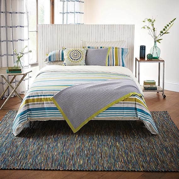 Harlequin Bedding, Bahia Kingsize Duvet Cover, Striped Amazon.co.uk