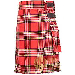 Goldia Clothes Industry Tartan Kilts l Men's