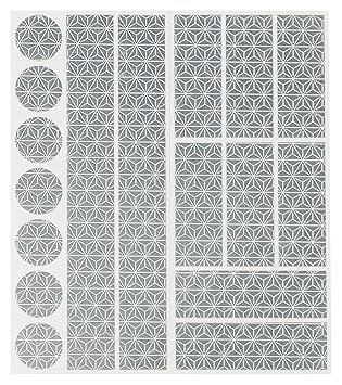 Reflektoren Aufkleber Sticker (17 Stück) HiPerformance Reflexfolie Set zur Sicherungs-Markierung von Kinderwagen, Fahrrädern,