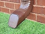 GutterGate 2"x3" Type-A Brown Gutter Downspout