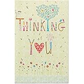 American Greetings Thinking Of You Card (Floral)