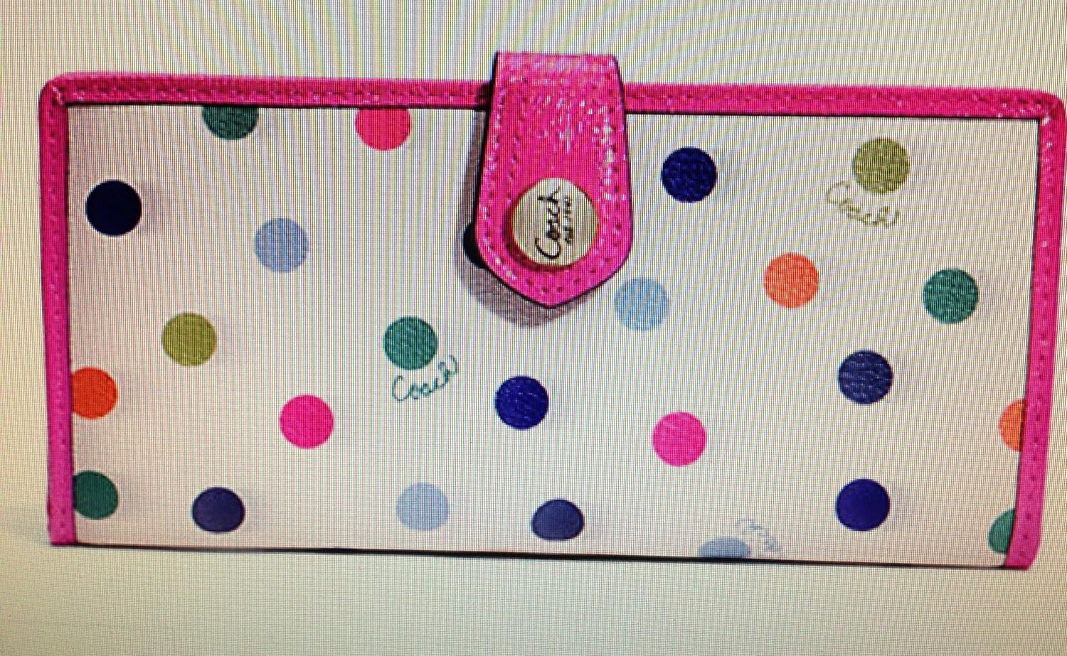 coach wallet with id window