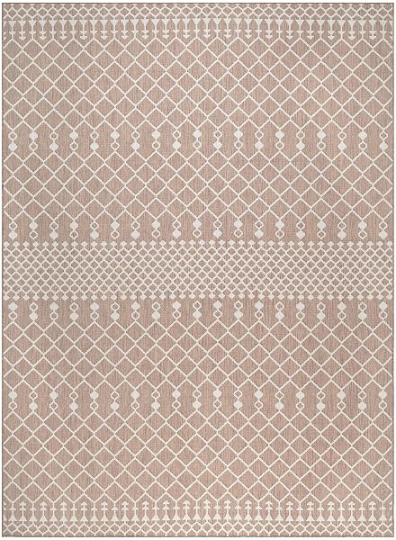 NOURISON HOME POSITANO BEIGE 8′ X 10′ AREA RUG – EASY CLEAN, NON SHEDDING, BED ROOM, LIVING ROOM, DINING ROOM, KITCHEN (8′ X 10′)