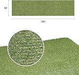 GardenKraft 4m x 1m Artificial Grass Roll 15mm High-Density UV Stabilised view 2