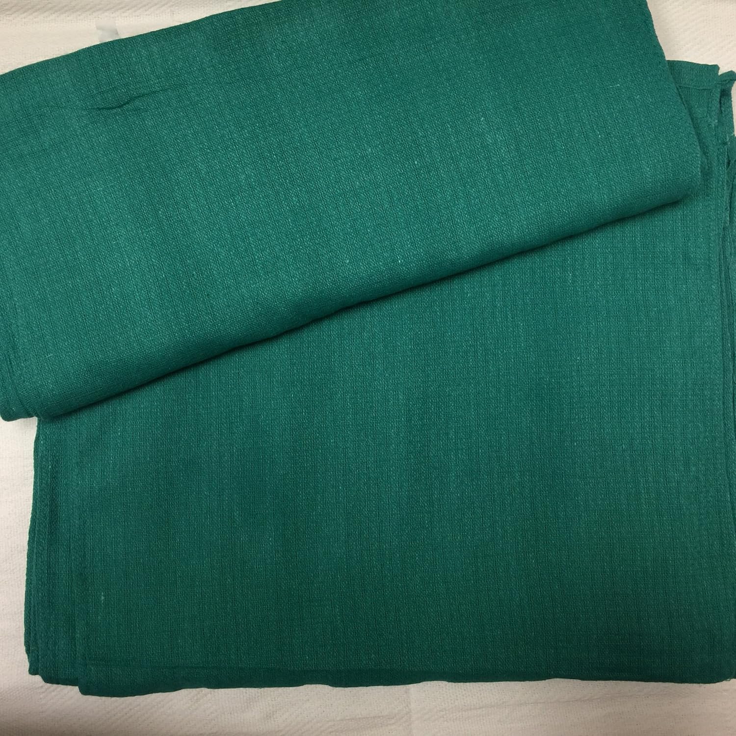 24 Premium Quality Green Huck Towels Glass Cleaning LINT