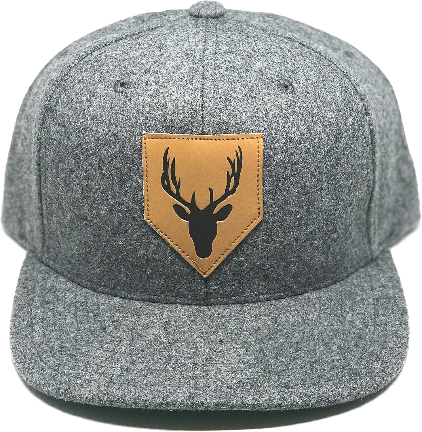 hat with a curved brim