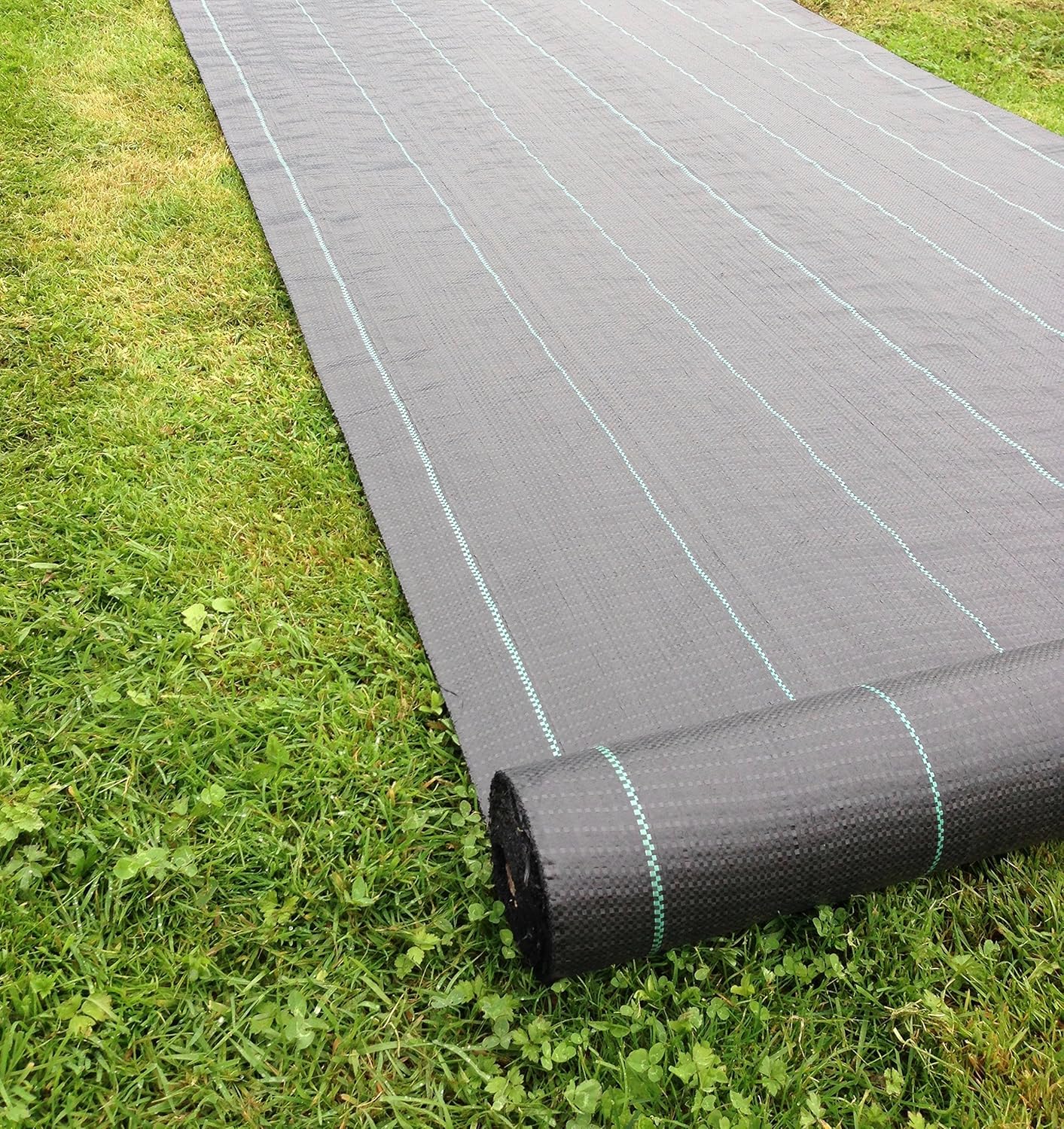 Yuzet 2m x 50m 100gsm Heavy Duty Weed Control Fabric BigaMart