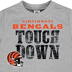 NFL baby boys Team Fan Tee 3 Pack Short Sleeve