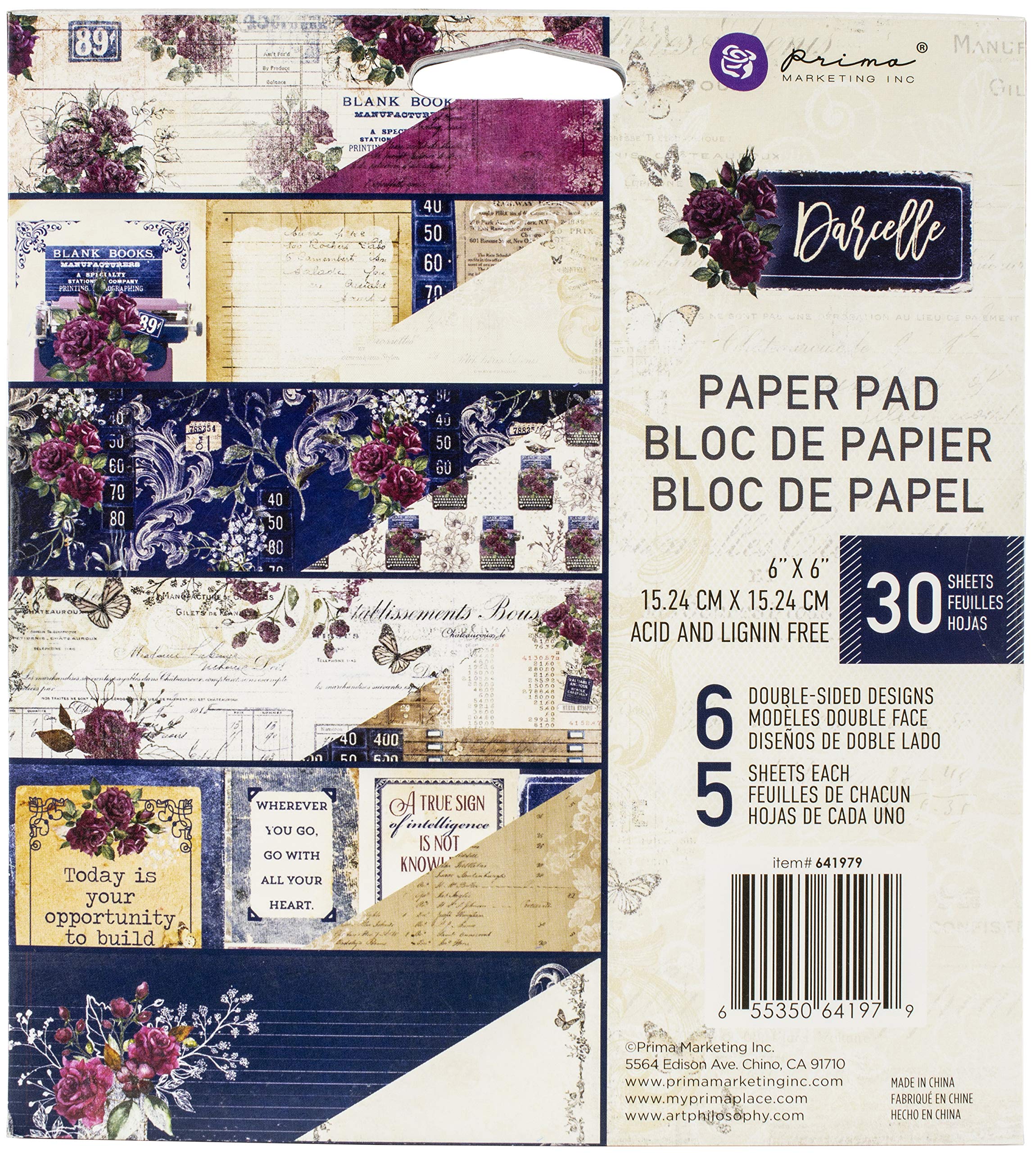 DARCELLE Paper PAD 6X6