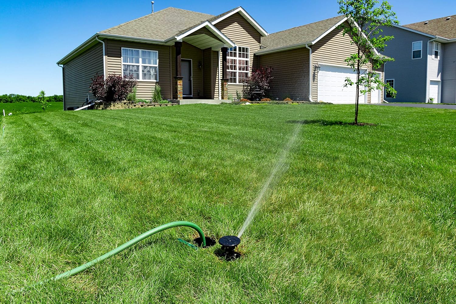 Rain Bird 1ZEHTMR Professional Grade Electronic Digital Hose End Timer/Controller, One Zone/Station, Battery Operated : Watering Timers : Garden & Outdoor
