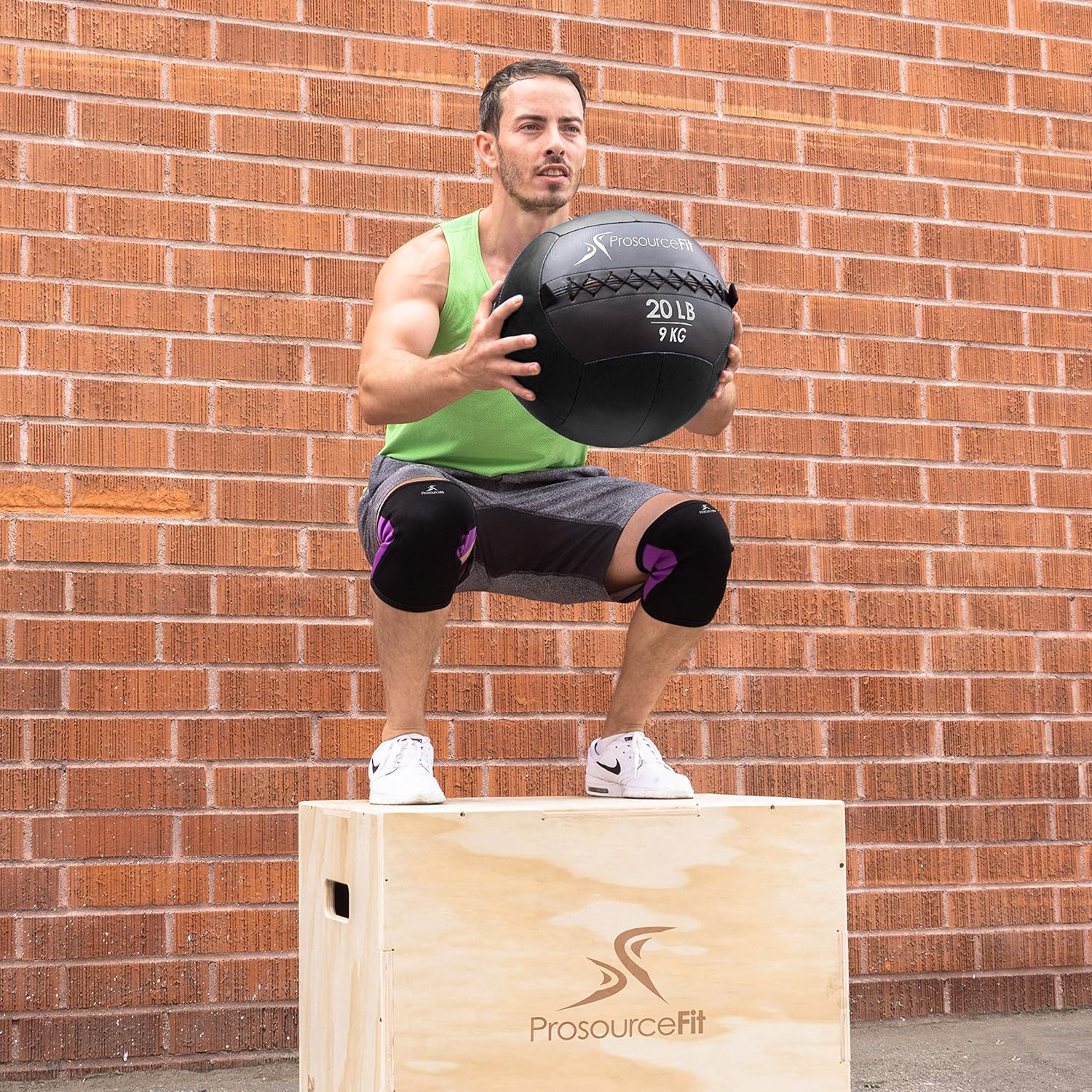 ProsourceFit Soft Medicine Ball - Black/20 lb : Sports & Outdoors