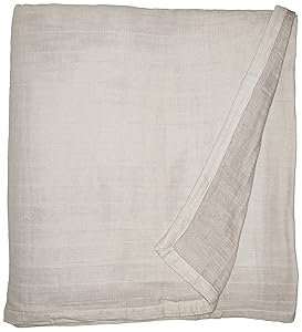 Kenneth Cole Reaction Home Soft & Cozy Reversible Cotton Woven Blanket - Full/Queen - Silver