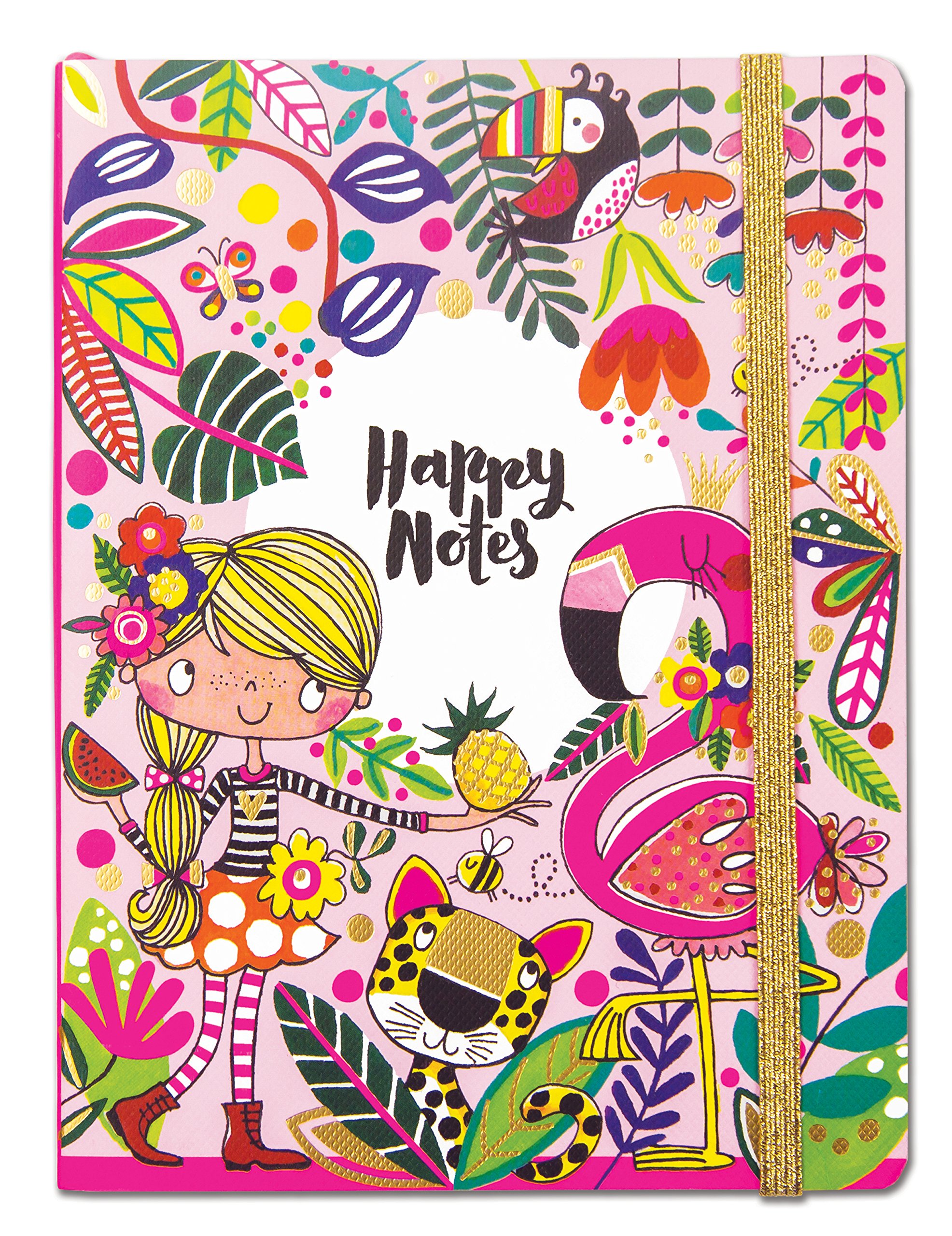 400 Page Chunky Notebook - Happy Notes - Tropical Adventure