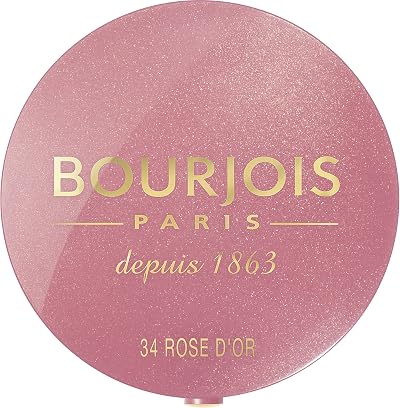 Bourjois Little Round Pot Blusher 34 Rose d'Or 2.5g