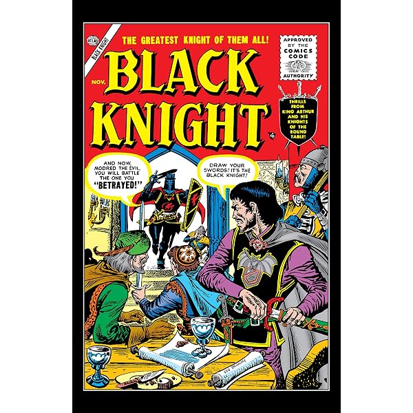 Amazon.com: The Black Knight (1955-1956) #1: Facsimile Edition