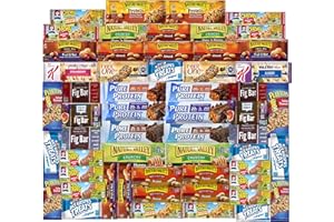 LA SIGNATURE Ultimate Healthy Fitness Box - Protein & Healthy Granola Bars Sampler Snack Box (56 Count) - Care Package - Gift Pack - Variety of Fitness, Energy Bars and Protein Bars