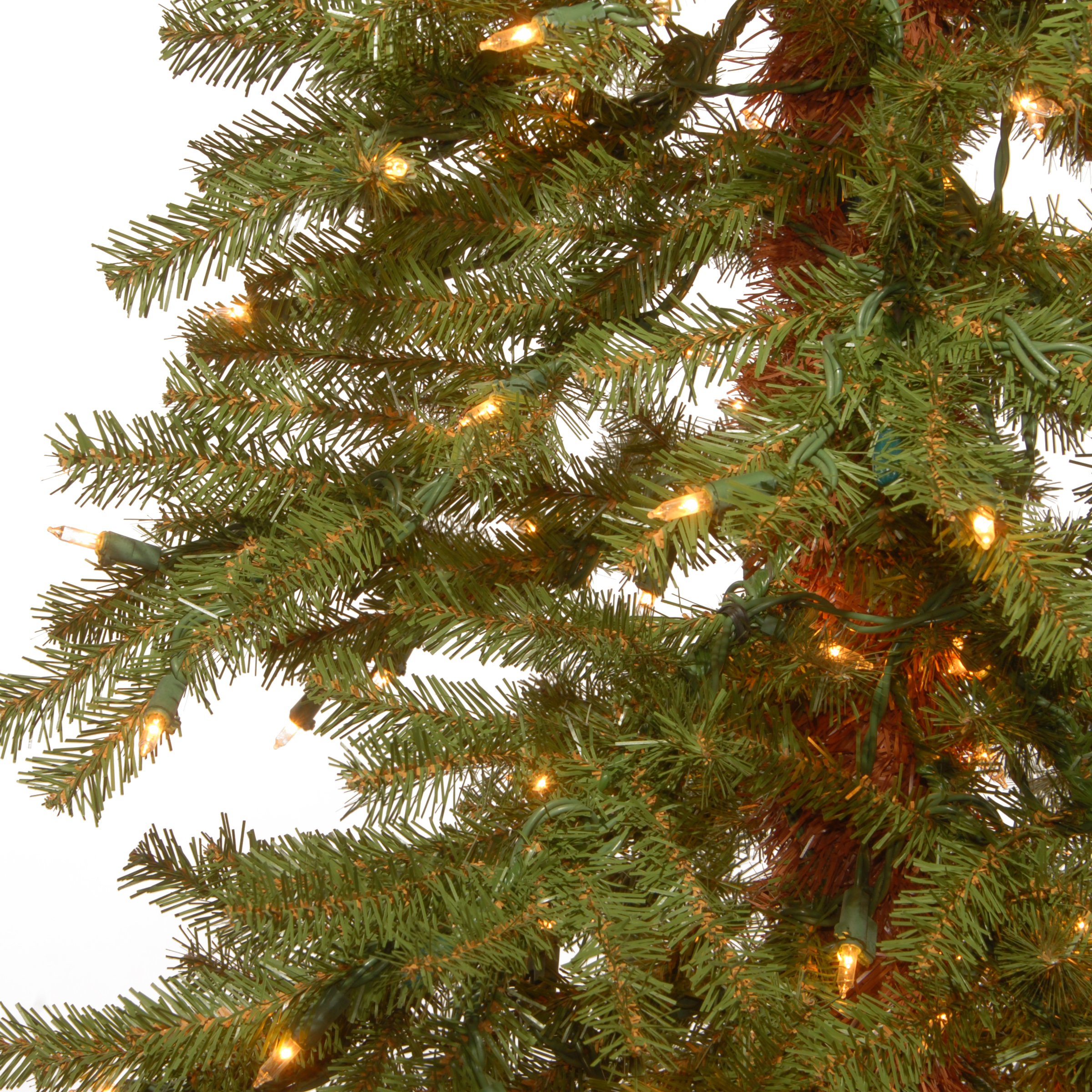 National Tree 6-Foot Hickory Cedar Tree with Clear Lights (CED7-60LO-S)