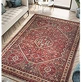 Keen Home Design 3x5 Rug - Machine Washable Entry Rug with Non-Slip Backing, Ideal for Enteryway, Kitchen, Bathroom, Laundry Room - Vintage, Easy Clean, Durable, Low Pile Rug - (3' x 5')