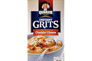 Quaker Instant Grits Cheddar Cheese, 12 ct