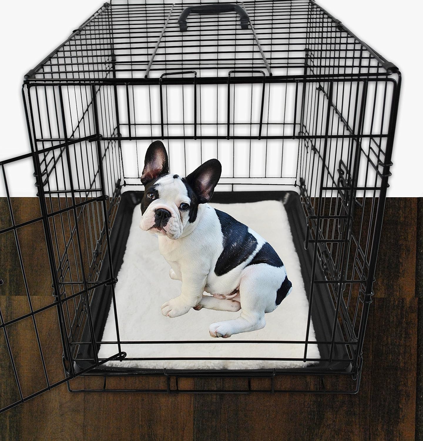 Bone Dry Faux Fur Pet Cage Liner, XXX-Large - 29 x 48", Brown : Pet Supplies