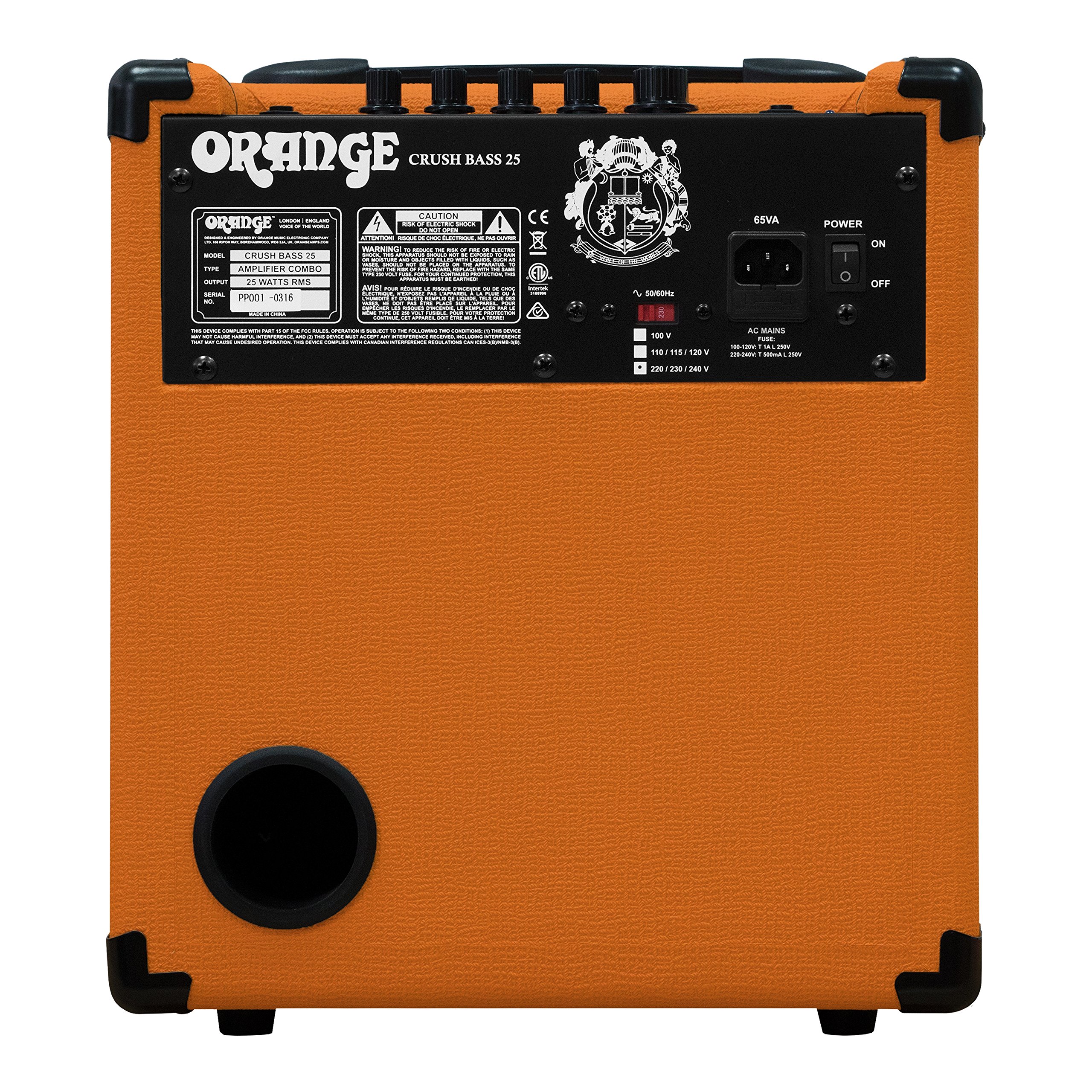 Orange Crush Bass 25W Bass Guitar Combo Amp, Orange Buy Online in UAE