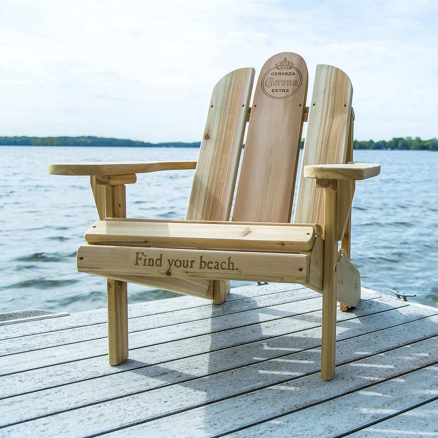 Corona Adirondack Chair, White Cedar Wood, Furniture Amazon Canada