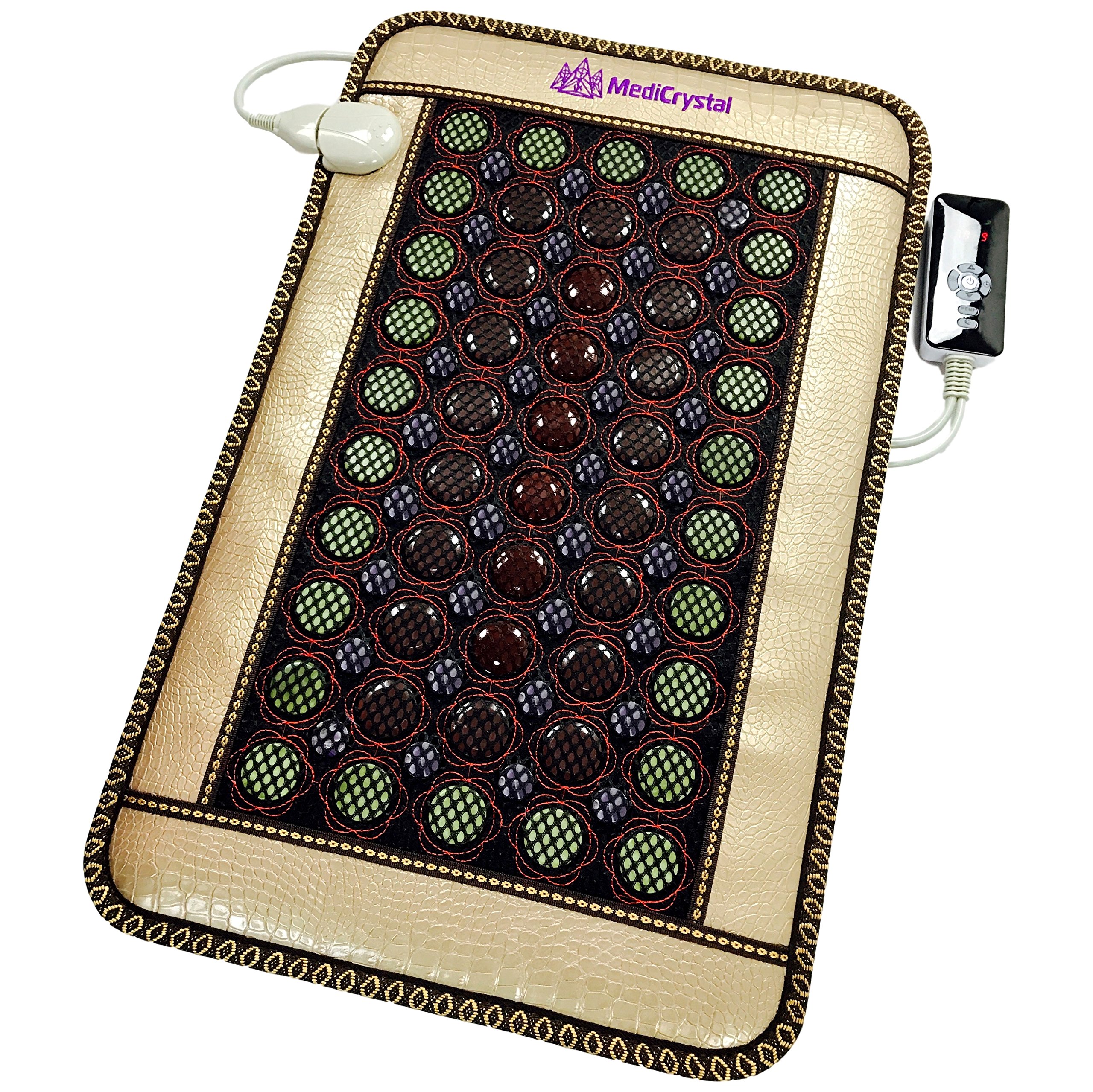 MediCrystal 4Gems 86 Stones Far InfraRed Heating Bio Mini Mat