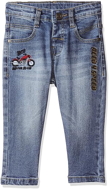 Baby-Boys Straight Fit Regular Jeans