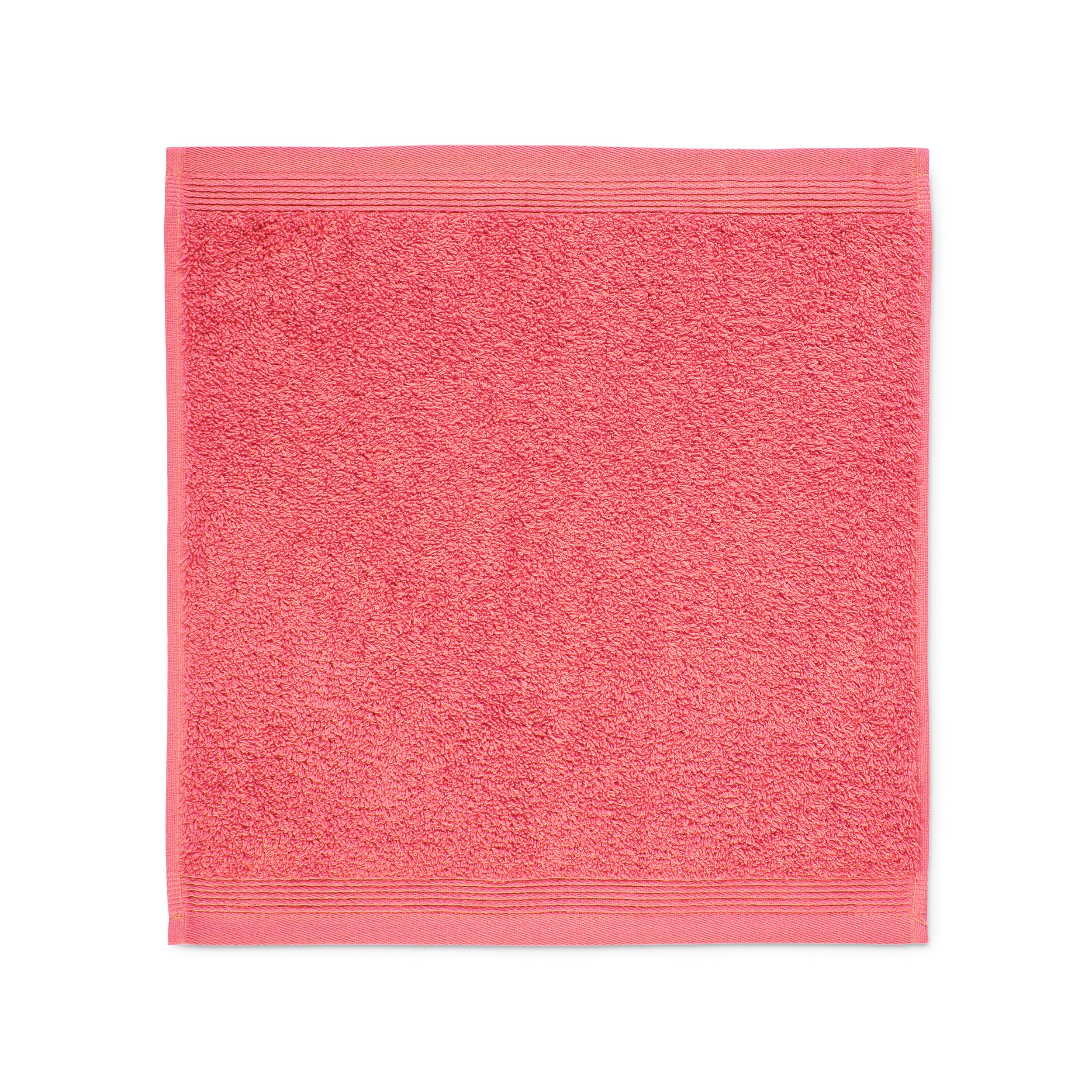 Möve Superwuschel soap cloth 30 x 30 cm made of 100% cotton, coral