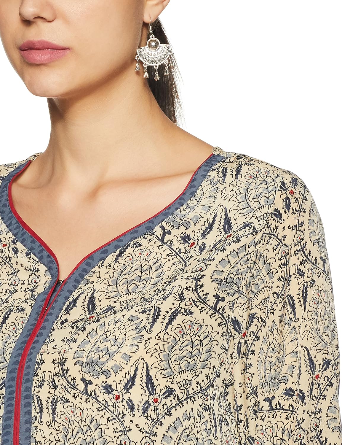 biba women's straight salwar suit