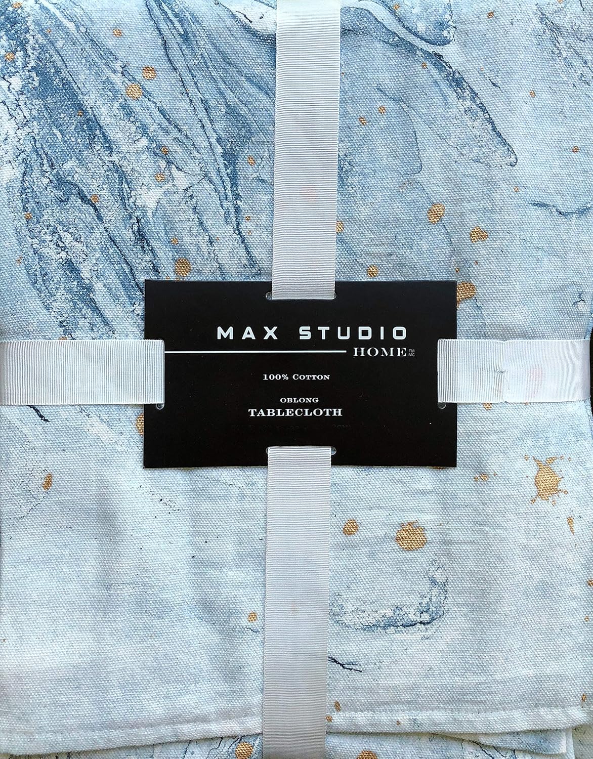 Buy Max Studio Fabric Tablecloth Modern Abstract Pattern In Shades