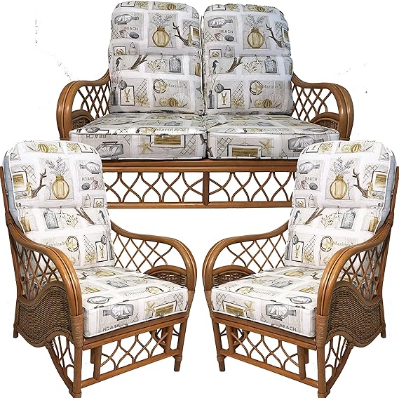 Hartfords Relpacement Cushions (Piped) for Conservatory Cane Furniture